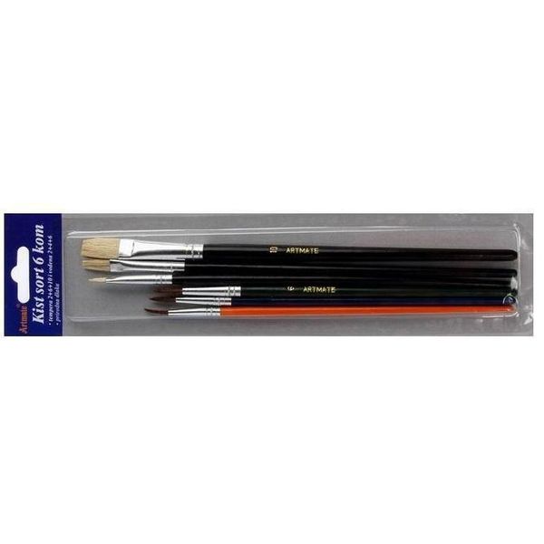 Set Di Pennelli Tondi 3 Pezzi + Piatti 3 Pezzi-image