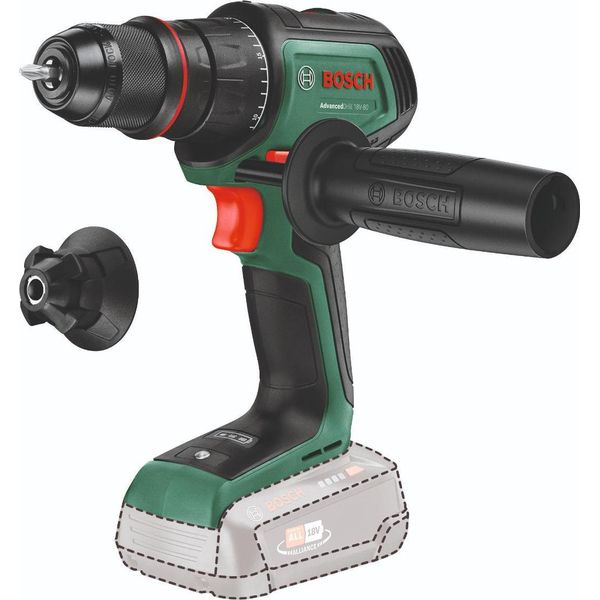 Bosch Home And Garden Advanceddrill 18V-80 Quicksnap 06039E2000 Trapano A Batteria 18,0 V (06039E2000)-image