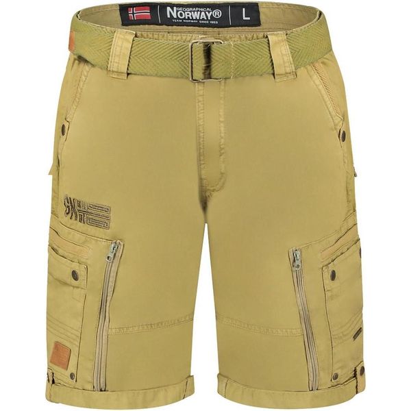 Pantaloncini Geographical Norway Uomo Beige Sy1696H/Gn-Mastic Taglia S-image