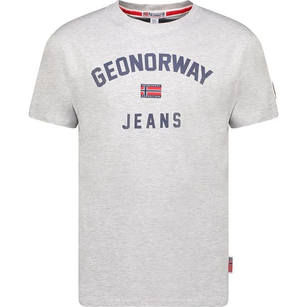 Maglietta Geographical Norway Herren Grau Sy1361H/Gn-Blended Grey GröSse L-image