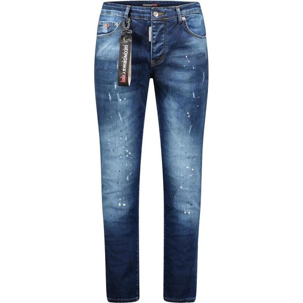 Jeans Geographical Norway Uomo Blu Sw6365H/Gno-Blue Taglia 36-image