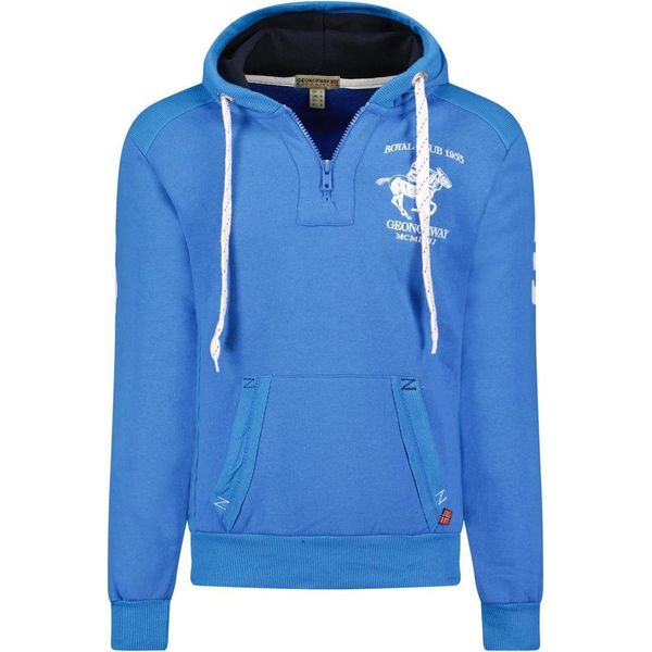 Camicetta Geographical Norway Da Uomo Blu Ww4783H/Gno-Royal Blue Taglia 2XL-image