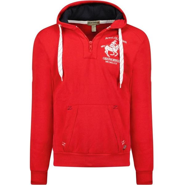 Camicetta Da Uomo Geographical Norway Red Ww4783H/Gno-Red Taglia Xl-image