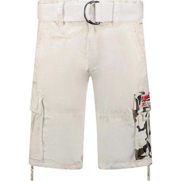 Pantaloncini Geographical Norway Uomo Bianco Sx1425H/Gno-White Taglia Xl-image