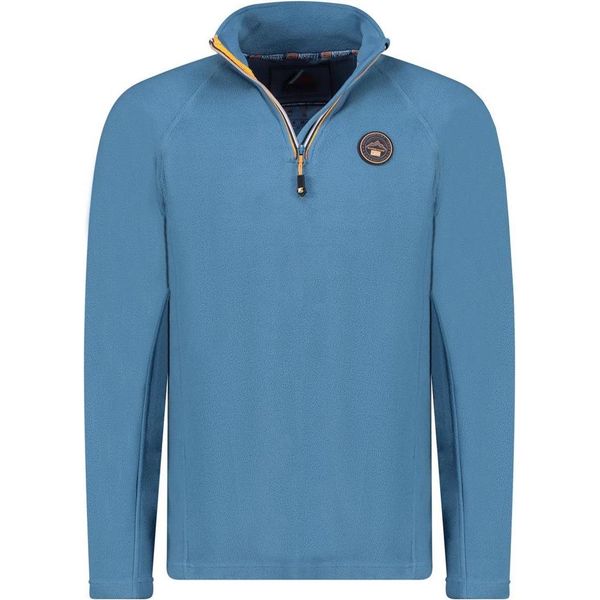 Geographical Norway Herren Felpa In Pile Blau Wy7438H/Gn-Petrol GröSse S-image