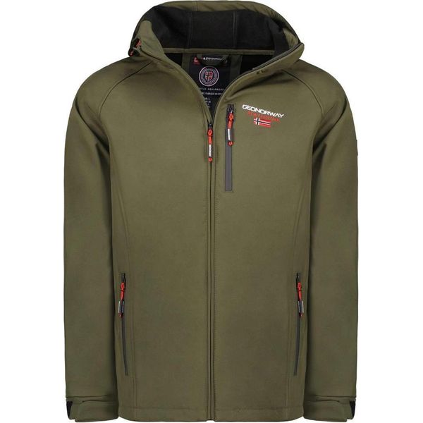 Giacca Softshell Geographical Norway Uomo Verde Wy1161H/Gn-Kaki Taglia M-image
