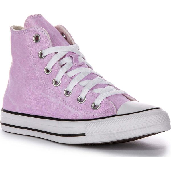 Converse Chuck Taylor All Star Washed C Textile Trainers In Rose - 6 Uk - 39 Eu - 6M/8F Us / Rose-image
