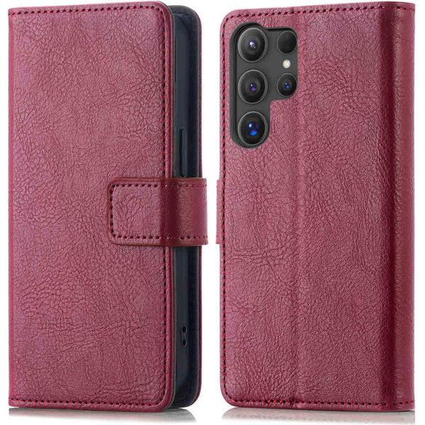Imoshion Libreria Luxe Per Samsung Galaxy S24 Ultra - Bordeaux-image