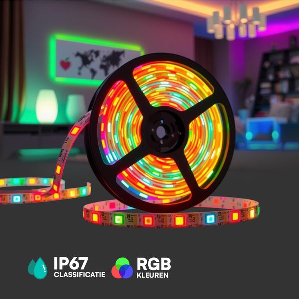 Striscia Led V-TAC - Moduli - IP67 Impermeabile - 0,72W- 20 Lumen - Rgb-image