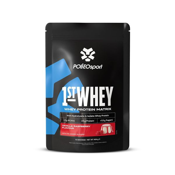 Polleo Sport 1St Whey, 454 G - Vanilka Malina-image