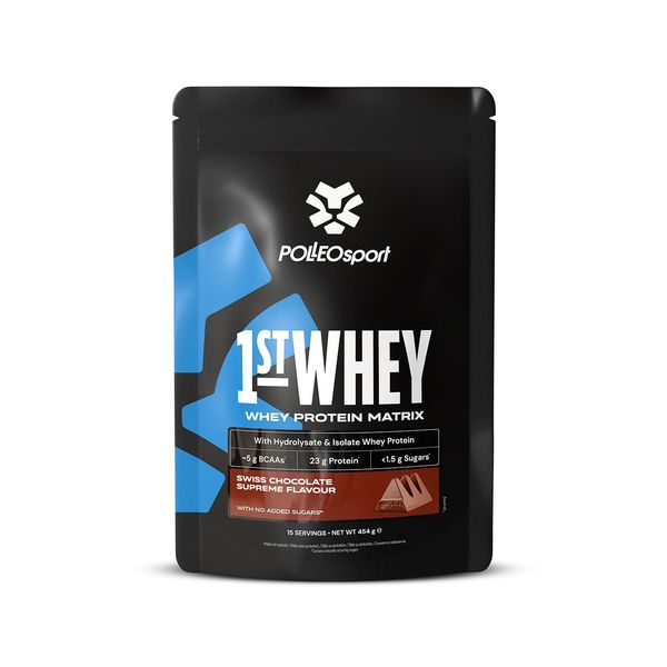 Polleo Sport 1St Whey, 454 G - Cioccolato Svizzero Supremo-image