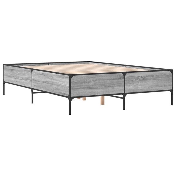 Syfax™ Giroletto Grigio Sonoma 120X190 Cm In Legno Multistrato Metallo-image