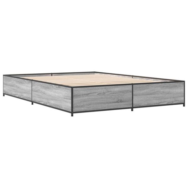 Syfax™ Giroletto Grigio Sonoma 135X190 Cm In Legno Multistrato Metallo-image