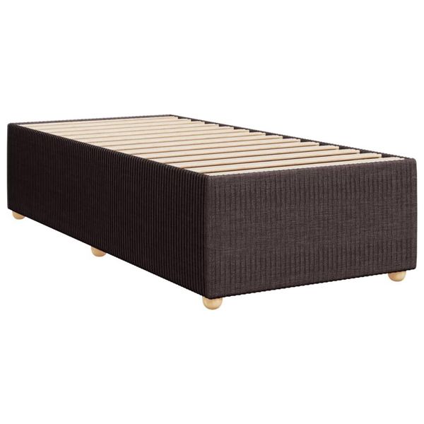 Syfax™ Giroletto Senza Materasso Marrone Scuro 90X190 Cm Tessuto-image