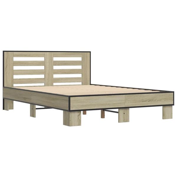 Syfax™ Giroletto Rovere Sonoma 140X200 Cm In Legno Multistrato Metallo-image
