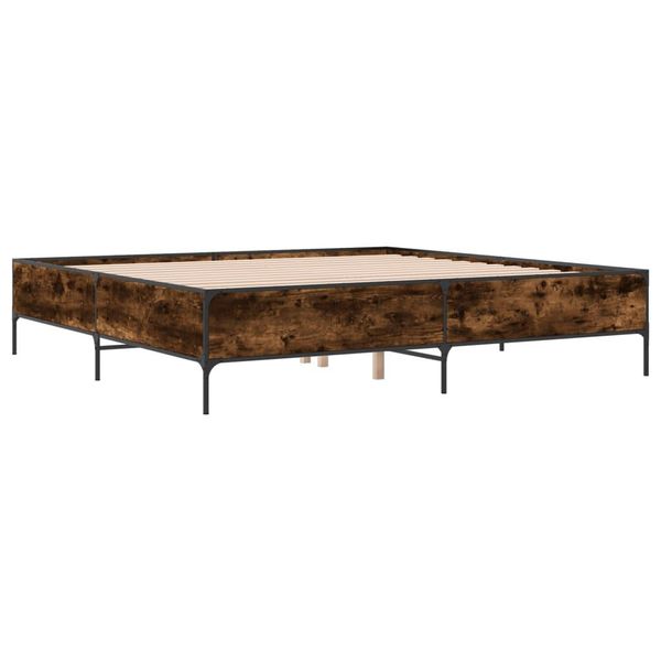 Syfax™ Giroletto Rovere Fumo 180X200 Cm In Legno Multistrato Metallo-image