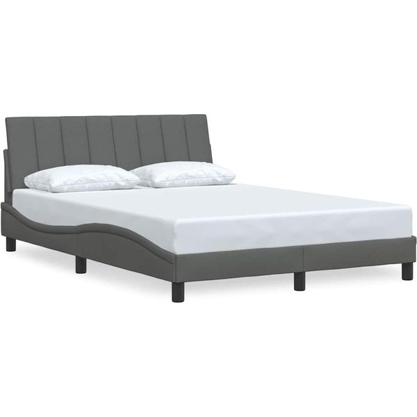 Syfax™ Giroletto Senza Materasso Hanko Grigio Scuro 140X200 Cm Tessuto-image
