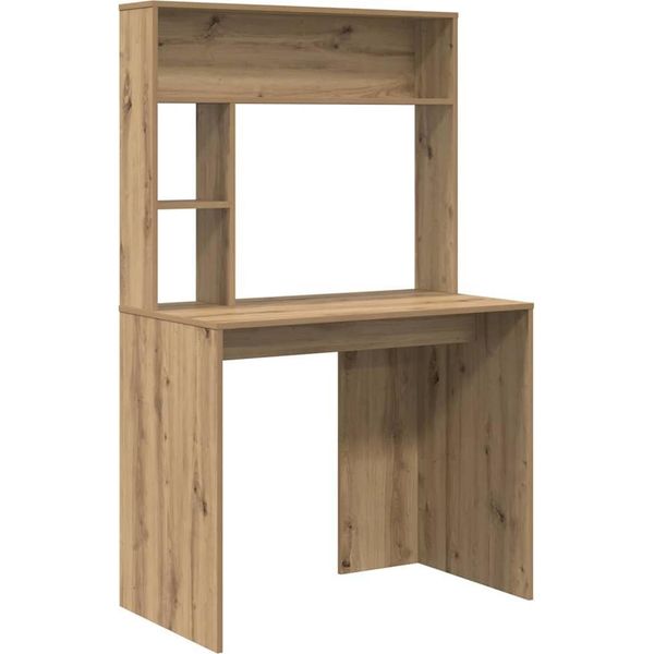 Syfax™ Scrivania Rovere Artigianale 91 X 50 X 149 Cm Legno Multistrato-image