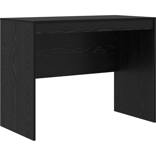 Syfax™ Scrivania Rovere Nero 100 X 50 X 76 Cm-image