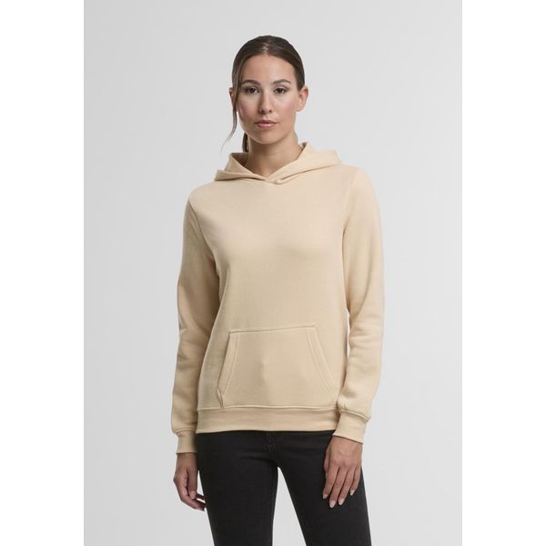 DáMská Mikina Urban Classics Donna Basic Essential Hoody Sabbia - Xl-image