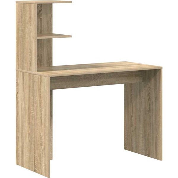 Syfax™ Scrivania Rovere Sonoma 102 X 50 X 124 Cm Legno Multistrato-image