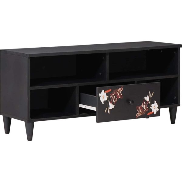 Vidaxl Armadietti Multicolore 100 X 33,5 X 46 Cm In Legno Massiccio Di Mango-image
