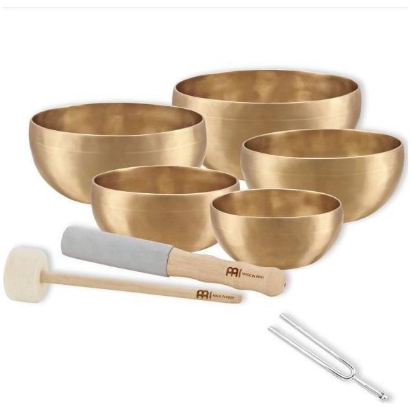 Set Di 5 Ciotole Per Canto Meinl Sonic Energy SBU2950 Con Diapason-image