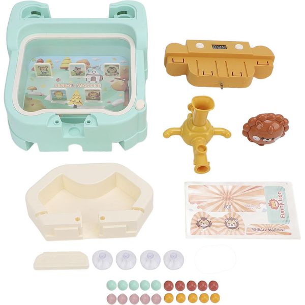 Tavolo Da Gioco Con Biglie Per Bambini, Sfida A Colpi Di Punteggio, Tavola Da Puzzle, Perline, Giocattolo Interattivo Per L'apprendimento E Il Divertimento, Verde-image