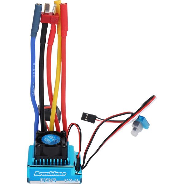 Esc Brushless 120A, Regolatore Di Velocità Elettrico Impermeabile Per Auto 1/10 1/12 Rc, Barche-image