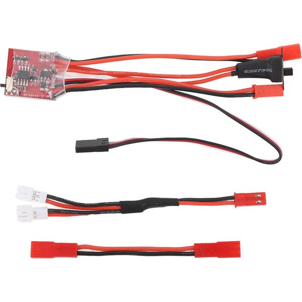 Rc Car Esc Regolatore Di Velocità Con Freno 30A Spazzolato Per 1/32 1/24 1/18-image