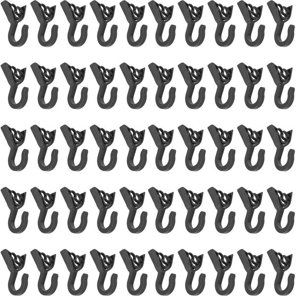 50 Pezzi Ganci Da Campeggio All'aperto, Multifunzionali, Antivento, Antiscivolo, Tenda Per Zaino, Fischietto Per Bottiglie-image