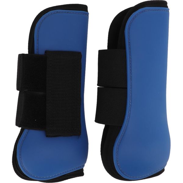 Protezione Delle Gambe Del Cavallo, Imbottitura Elastica, Imbottitura Interna, Stivali Anteriori Per Salto, Allenamento, Equitazione, Blu, L-image