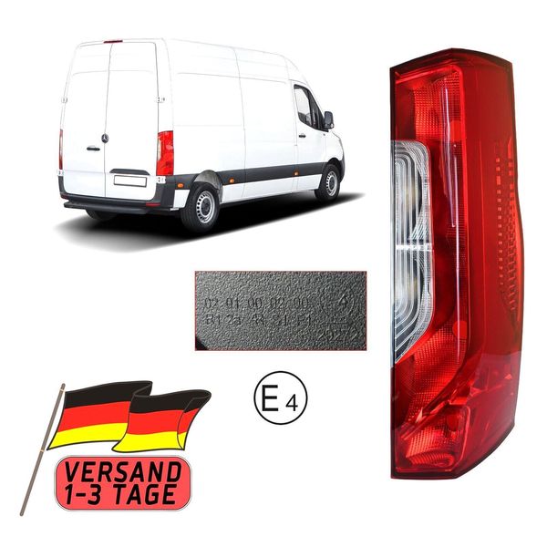Sprinter W907 W910 Fanale Posteriore Fanale Posteriore Destro E-Pruf-image