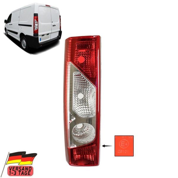 Per Toyota Proace Fanale Posteriore Sinistro Fanale Posteriore 2007-2015 E-Test-image