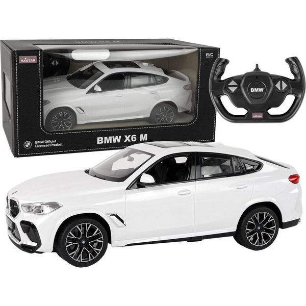 R/C Bmw X6 M 1:14 - Auto Bianca Per Bambini-image