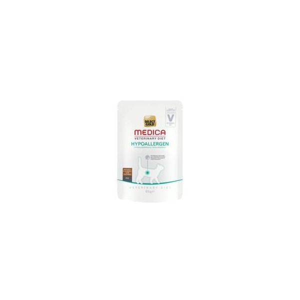 Select Gold Medica HypoallergéNique Sachets De PâTéE Chat Adulte Dinde 24X85 G-image