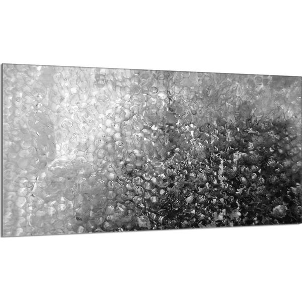 Piastra Di Copertura Del Piano Cottura 90X52 Coperchio Del Piano Cottura In Ceramica Paraspruzzi Piatto In Vetro Tagliere Decorativo, Grigio Goccia-image