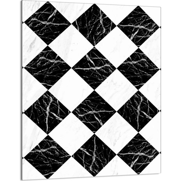 Piastra Di Copertura Del Piano Cottura 40X52 Piastra Di Copertura Del Piano Cottura In Ceramica Alzatina In Vetro Tagliere Decorativo, Mosaico Di Piastrelle-image