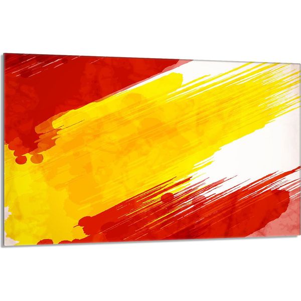 Piastra Di Copertura Del Piano Cottura 80X52Cm Copripiastra In Ceramica 1 Pezzo, Rosso Colorato-image