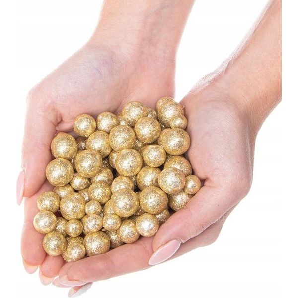 Springos Piccole Perle Di Polistirolo 40 Grammi Perle Di Polistirolo Pacchetto Di Perle Di Schiuma Decorazione Artigianato Fai Da Te-image