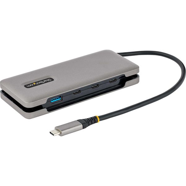 Startech.Com HB31CM1A3CB Replicatore Di Porte E Docking Station Per Laptop Cablato Usb 3.2 Gen 2 (3.1 Gen 2) Type-C Grigio-image