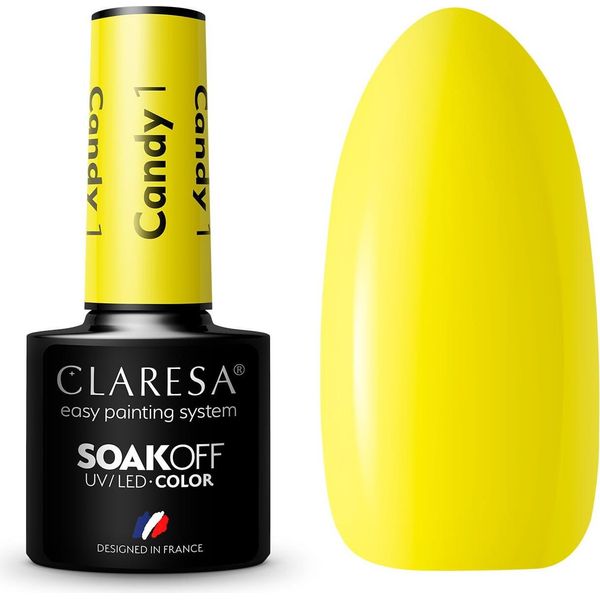 Claresa Smalto Ibrido Soak Off Candy 1 5Ml-image