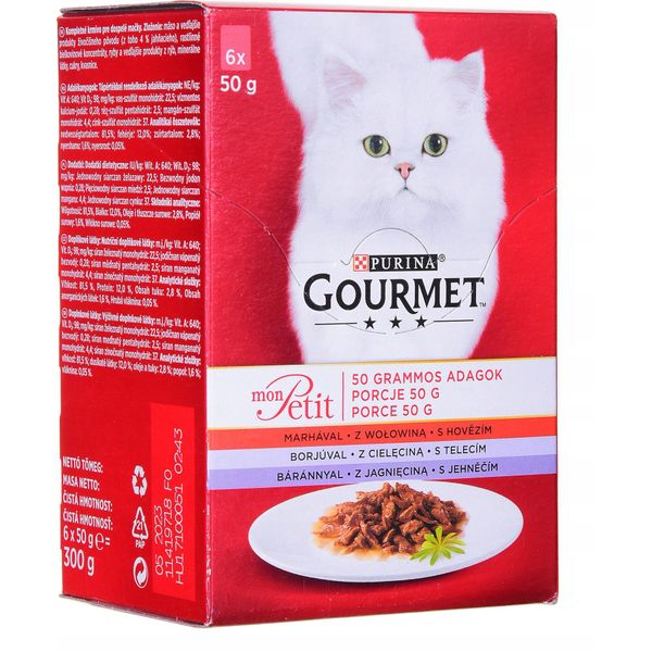 Miscela Di Pesce Gourmet Mon Petit 6X50G-image