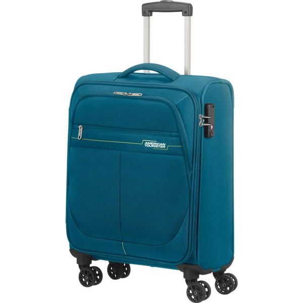 American Tourister Carrello Deep Dive Spinner 55 / 20 Tsa Trolley Tea / Lime Petrolio-image