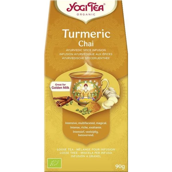 TÈ Chai D'oro Con Kurkuma (Chai Turmerico) Biologico 90 G - YOGI-TEE-image