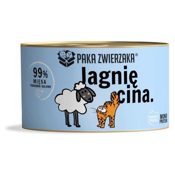 Pet Paka - Cibo Umido Per Gatti - Agnello - 200G-image