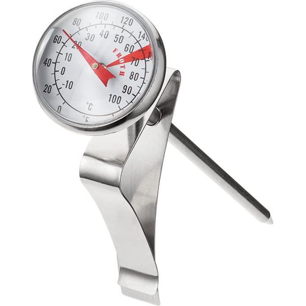 Termometro Per Latte Judge Kitchen, Acciaio Inossidabile, 13,5 Cm, Da -10°C A 100°C, Argento-image