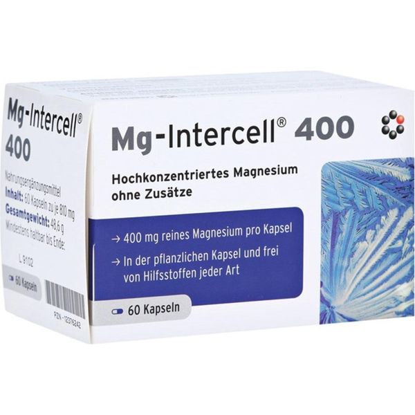 Intercell Pharma Mg-Intercell 400 Magnesio 60 Capsule BI5320-image