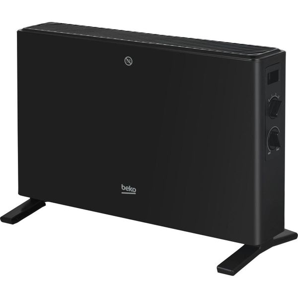 Beko RHC5218B Termoconvettore Nero 1800W Con 3 Livelli Di Potenza Per Riscaldamento-image