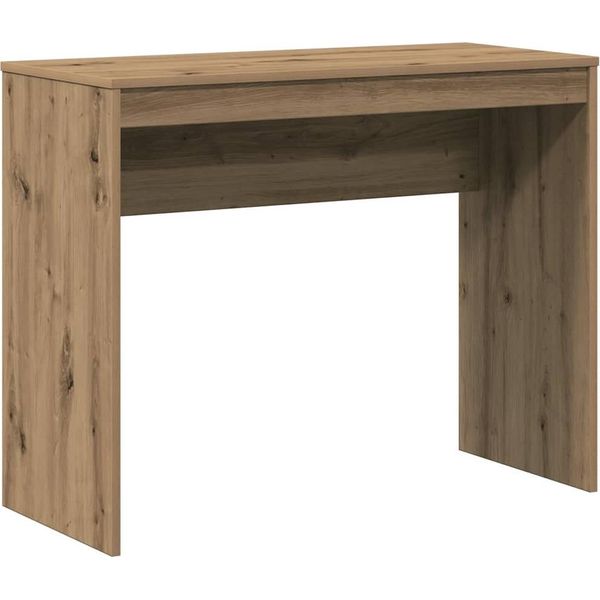 Syfax™ Scrivania Rovere Artigianale 90X40X72 Cm In Legno Multistrato-image
